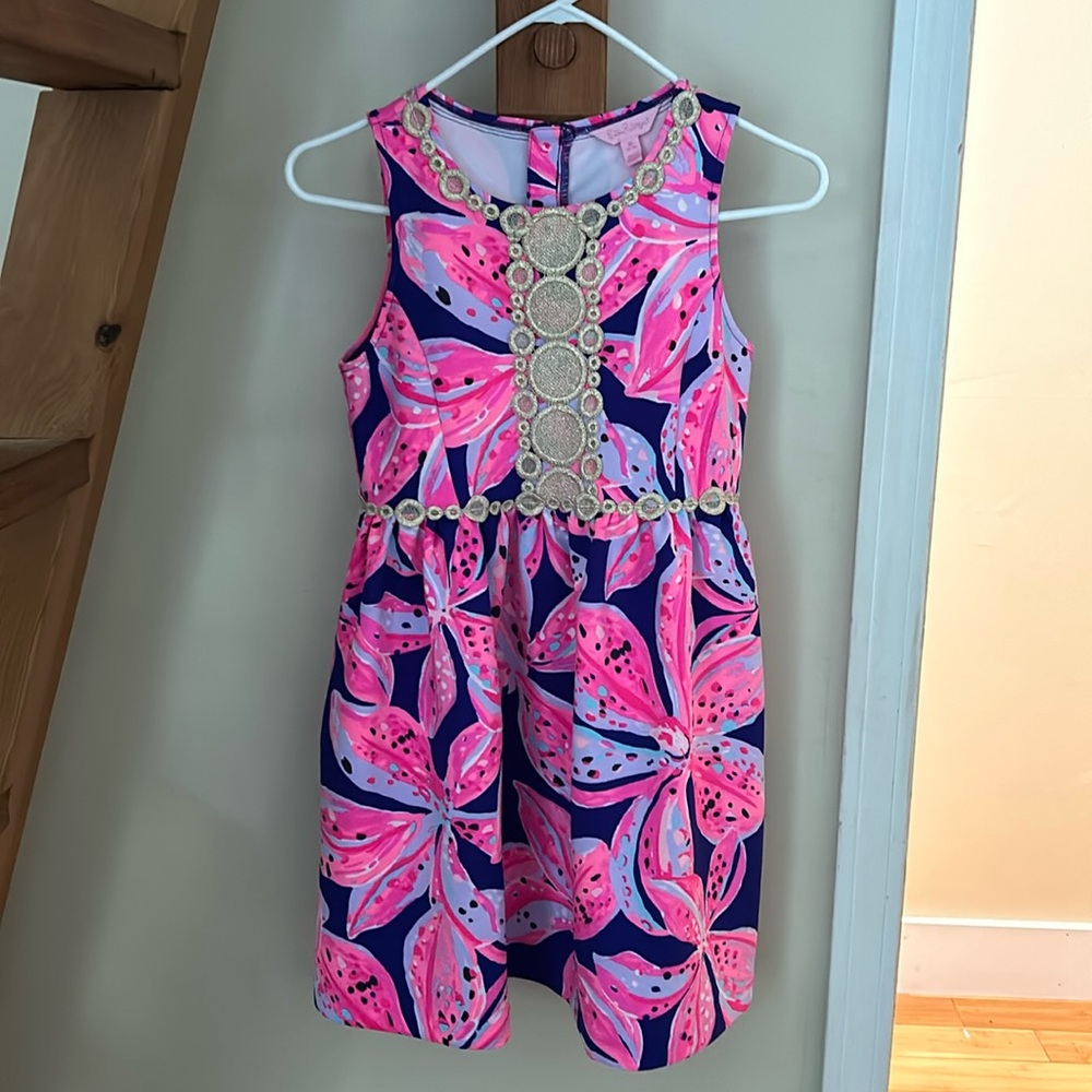 Lilly Pulitzer girls party dress XL